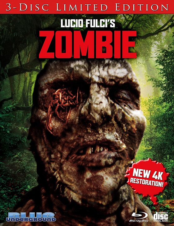Lucio Fulci's Zombie: 3-Disc Limited Edition blu-ray