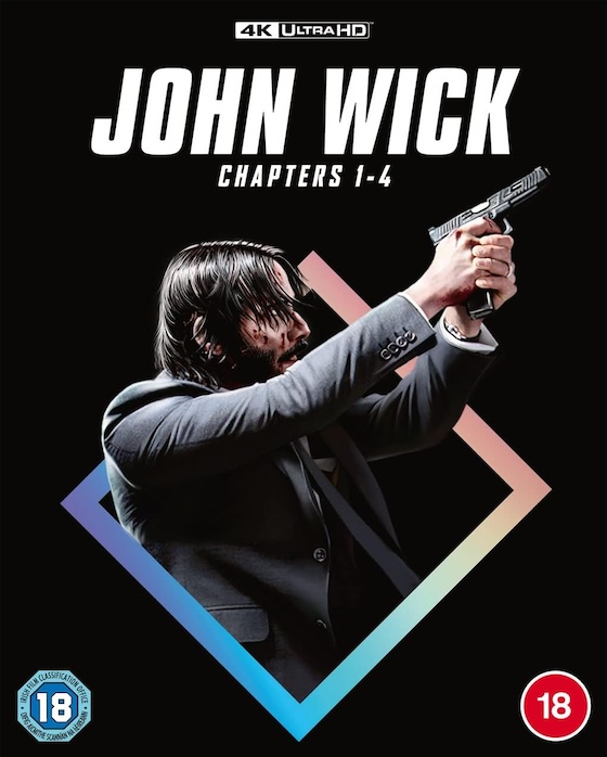 John Wick 1 - 4 Box Set