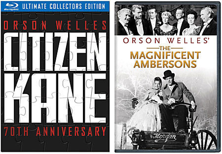 Citizen Kane Blu-ray and Magnificent Ambersons DVD