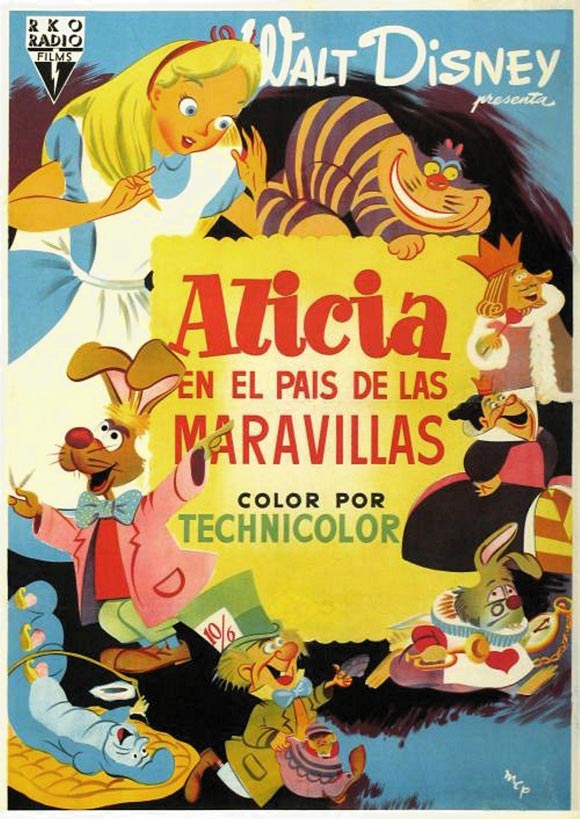 Alice in Wonderland Movie Poster 1951