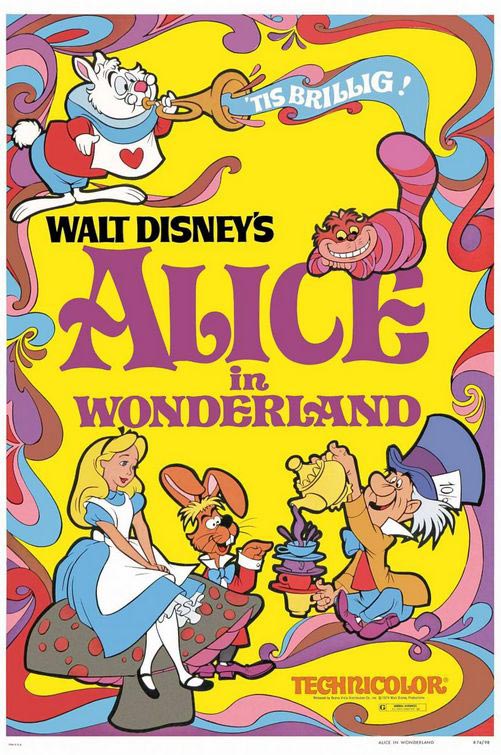 Alice in Wonderland Movie Poster 1951