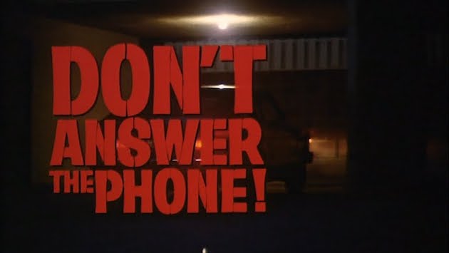 Don't Answer the Phone - Blu-ray Review