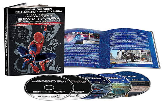 The Amazing Spider-Man 1 & 2 4K Ultra HD Blu-Ray Set