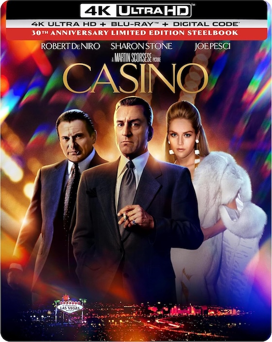Casino (1995) - 4K Ultra HD + Blu-ray + Digital 4K