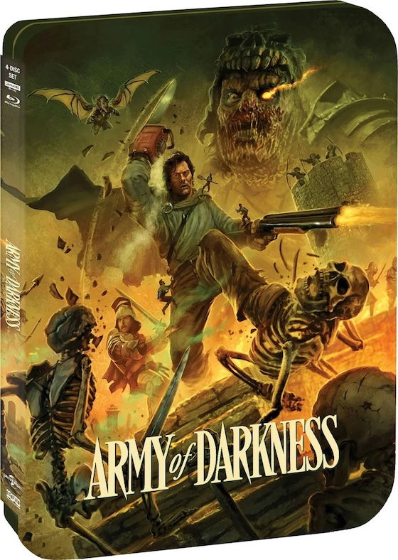 Army of Darkness (1992) - 4K UltraHD + Blu-ray Limited Edition SteelBook