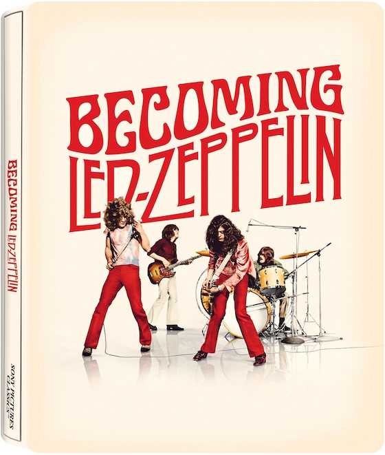 Becoming Led Zeppelin (2025) 4K UHD + Blu-ray Limited Edition SteelBook