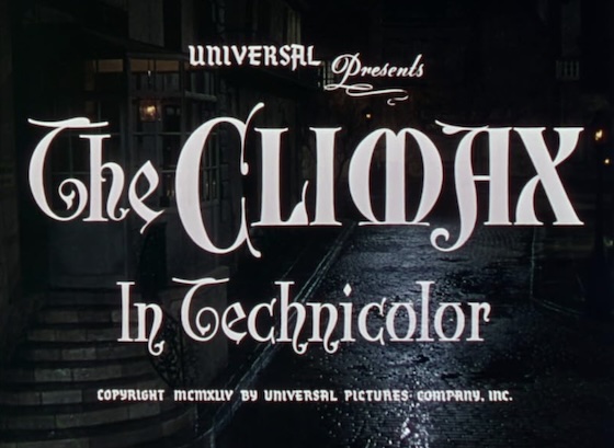 The Climax (1944)