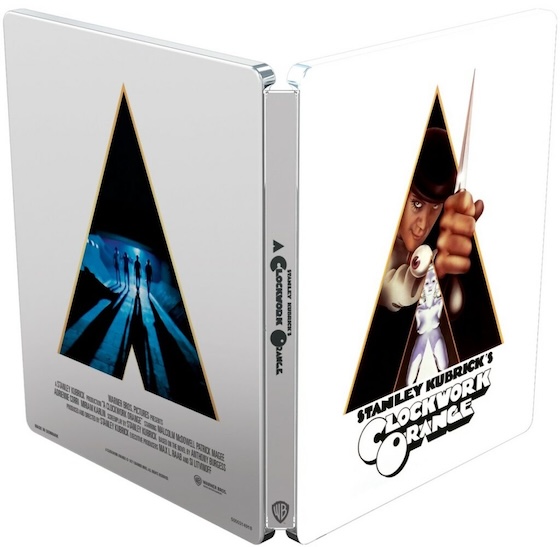 ey Kubrick’s A Clockwork Orange (1971) 4K UHD + Blu-ray Limited Edition SteelBook