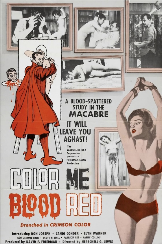 Color Me Blood Red (1965) - The Herschell Gordon Lewis Feast