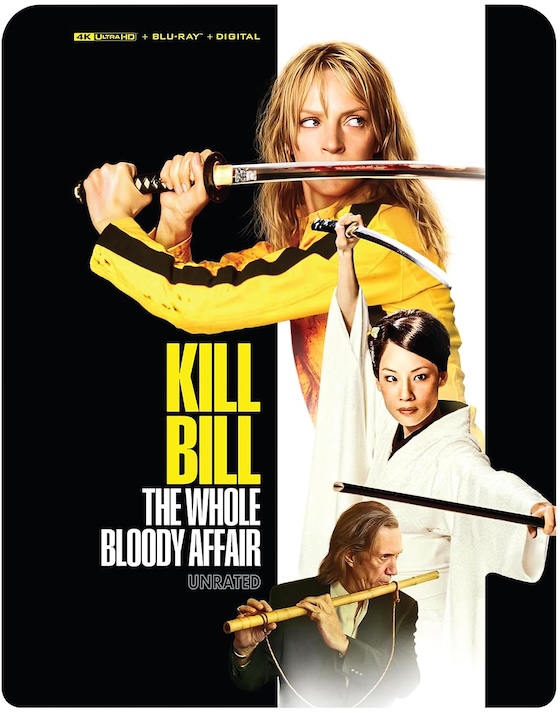 Kill Bill: The Whole Bloody Affair (2025) - 4K Ultra HD + Blu-ray + Digital 4K