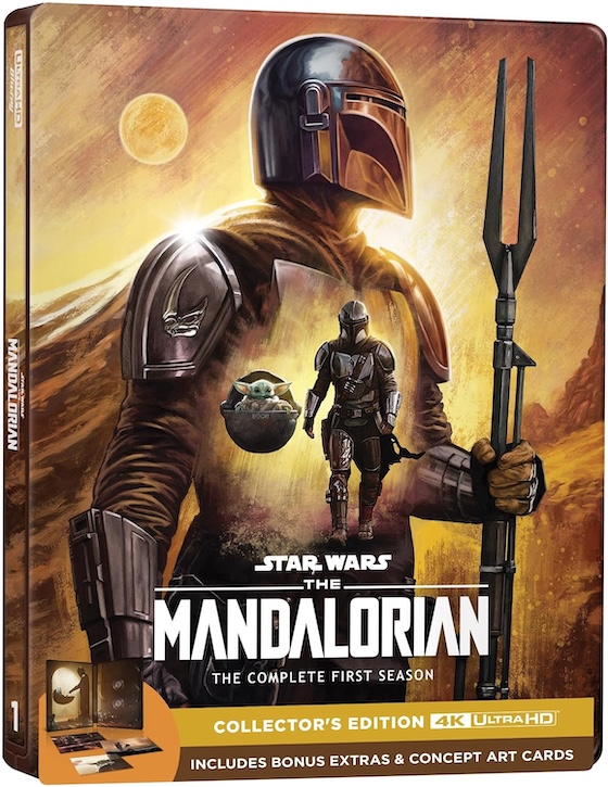 The Mandalorian: The Complete First Season (2019) - 4K Ultra HD Blu-ray SteelBook