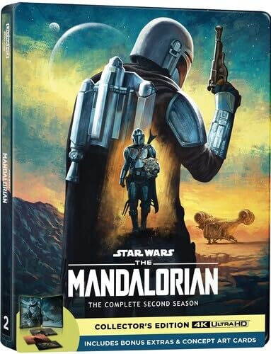 The Mandalorian: The Complete Second Season (2020) - 4K Ultra HD Blu-ray SteelBook