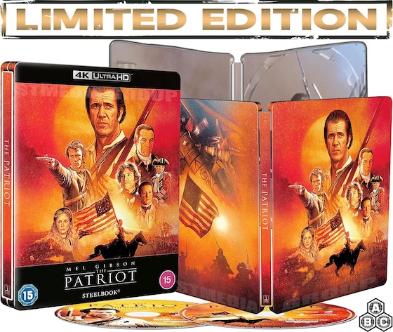 The Patriot (2000) - Limited Edition 4K UHD SteelBook The Patriot (2000) - Limited Edition 4K UHD SteelBook