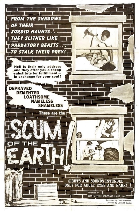 scum of earth poster