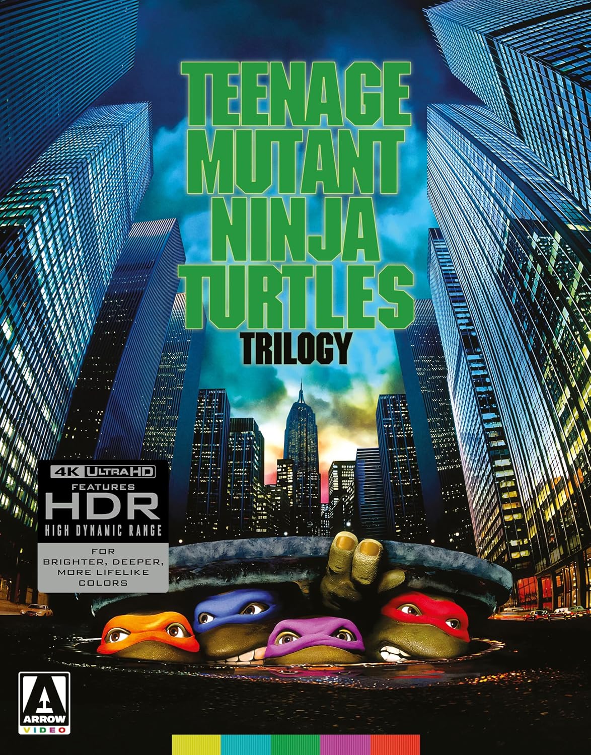 Teenage Mutant Ninja Turtles Trilogy - 4K Blu-ray / Limited Edition