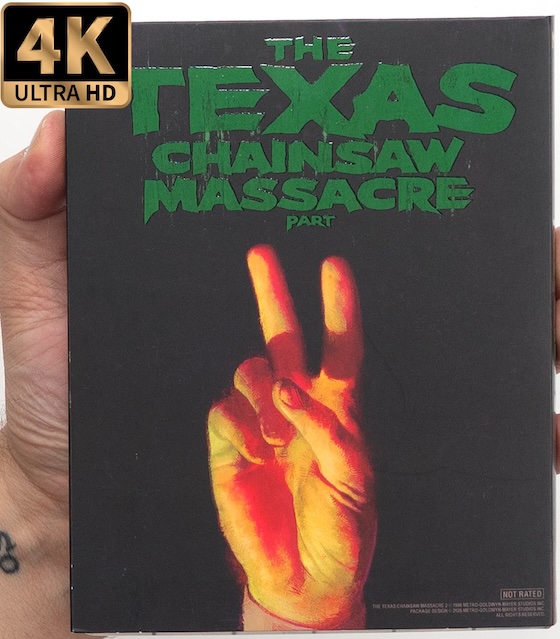 The Texas Chainsaw Massacre 2 (1986) - 4K UHD + Blu-ray 