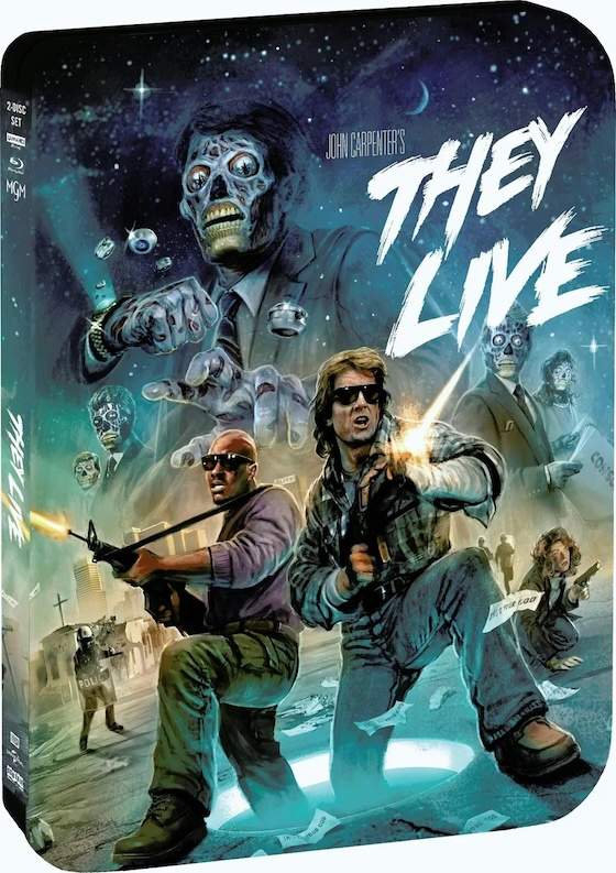They Live (1988) - 4K UHD + Blu-ray Limited Edition Steelbook