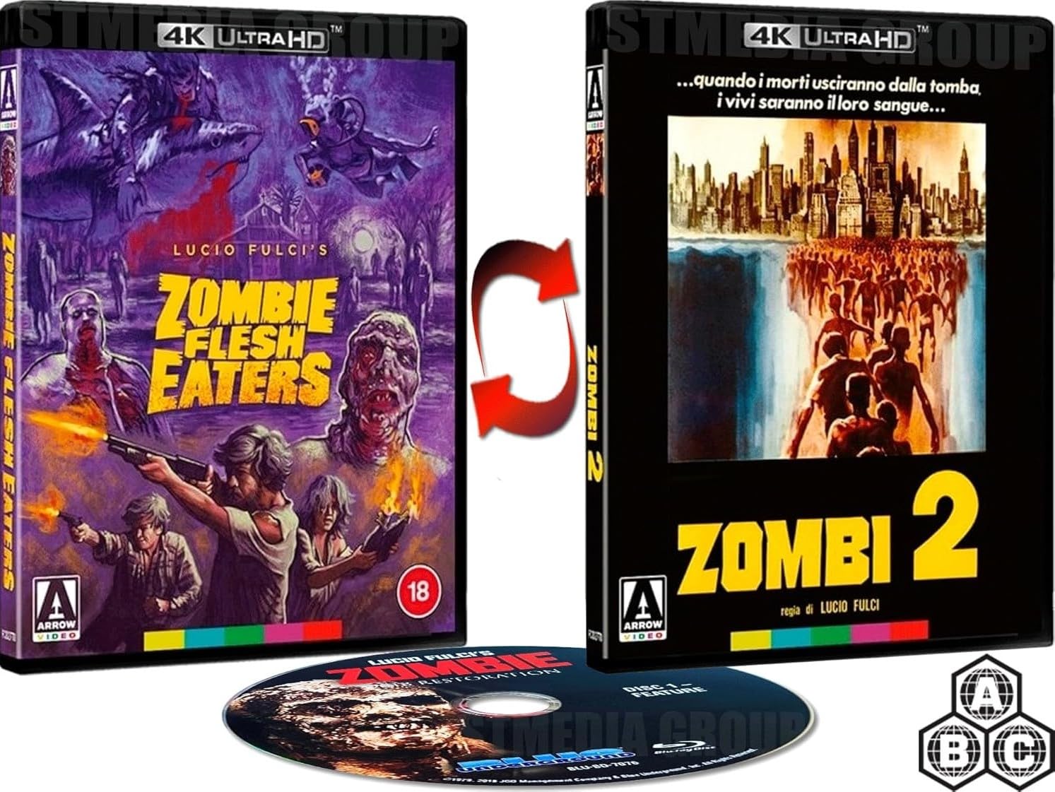 Zombie Flesh Eaters (1979) - 4K Ultra HD + Blu-ray 