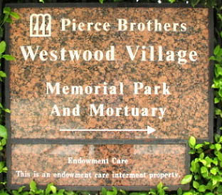 Brian Keith Burial Location