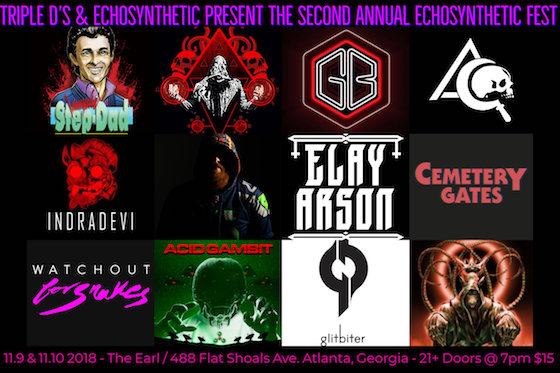 Echosynthetic Fest 2018 - Lineup