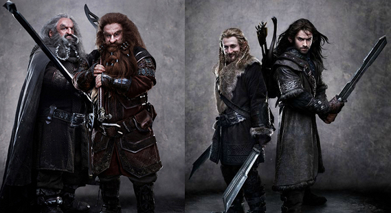 Fili and Kili - Hobbit Dwarves