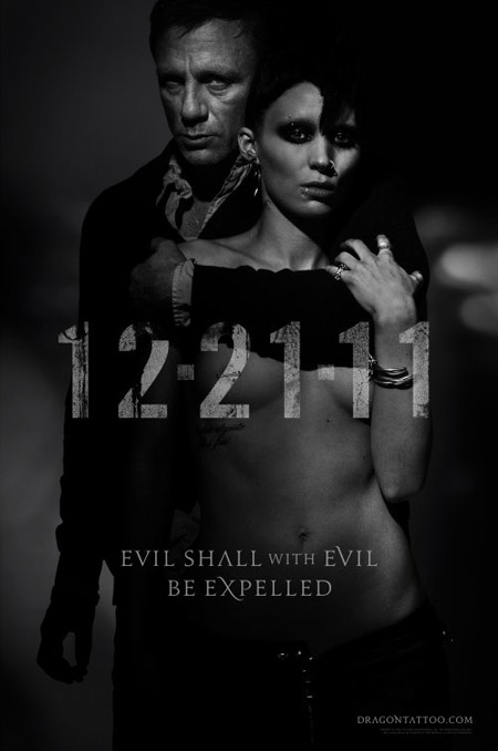 The Girl with the Dragon Tattoo NSFW poster