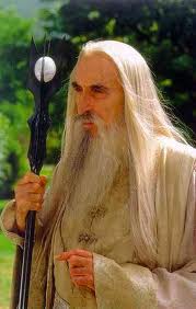 Christopher Lee in the Hobbit