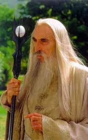 Christopher Lee in the Hobbit