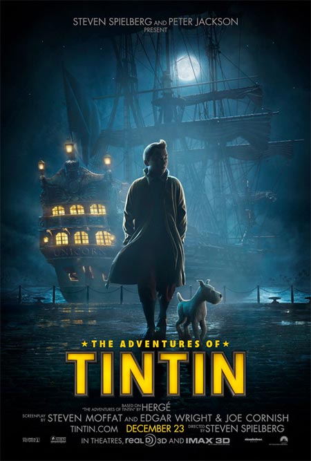 The Adventures of Tintin - poster The Adventures of Tintin - poster