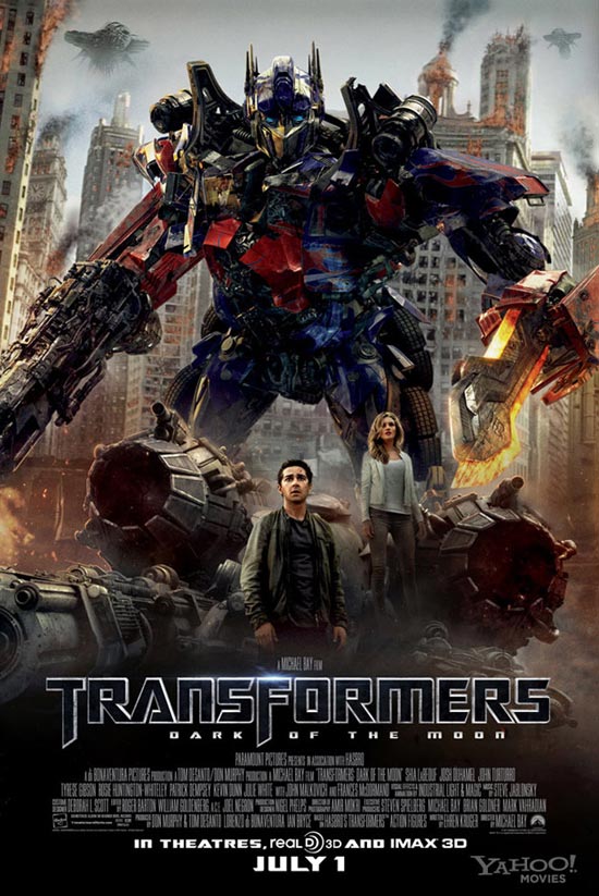 Transformers 3 New Poster