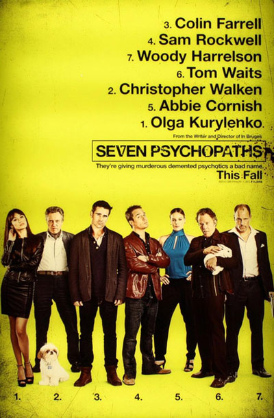 Seven Psychopaths First Trailer